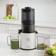 thumbnail image 4 of Omega Effortless™ Cold Press Batch Juicer, 2L Capacity, in White (JC2022WH11), 4 of 21