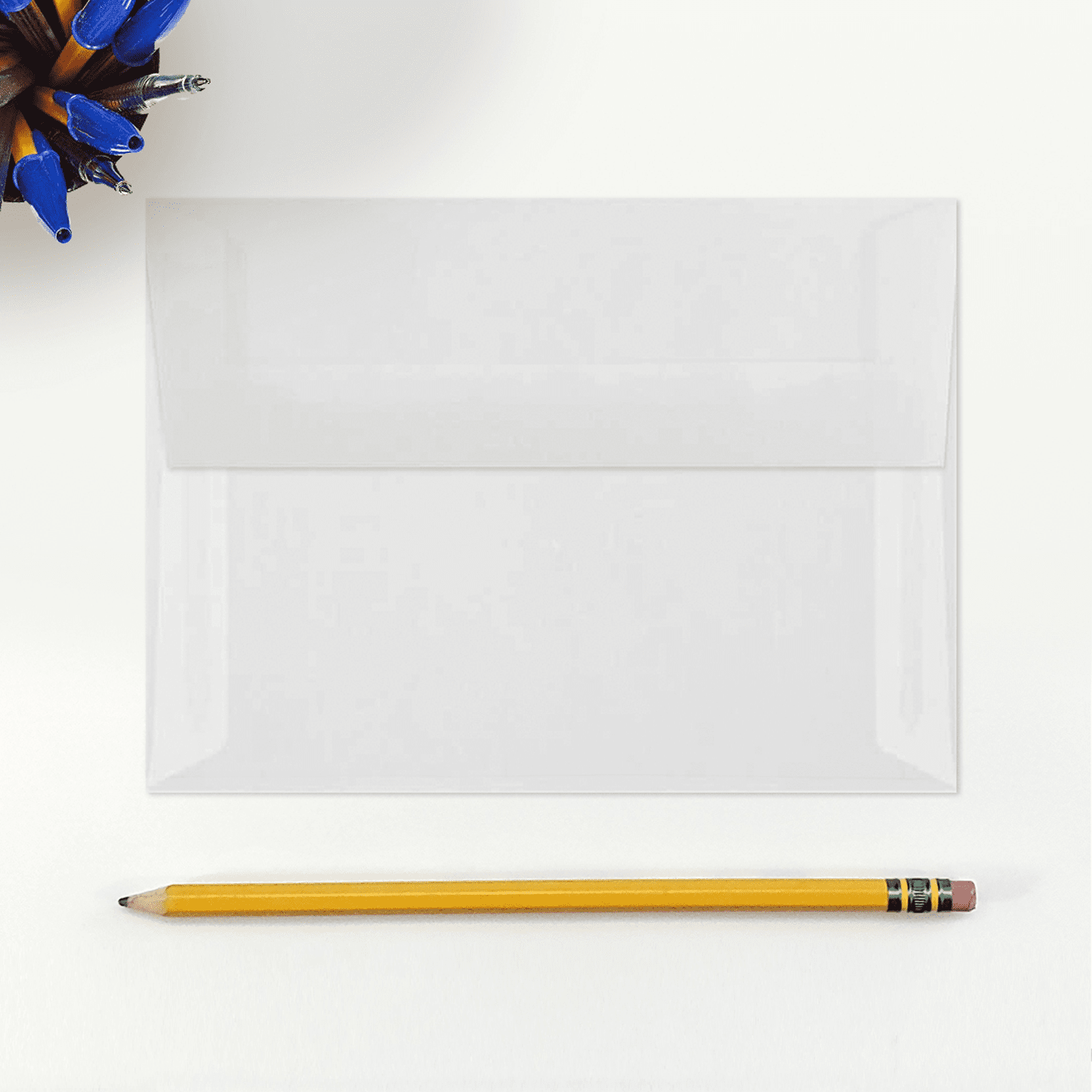 LUXPaper A7 Invitation Envelopes, 5 1/4 x 7 1/4, Clear Translucent, 1000/Pack