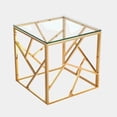 thumbnail image 1 of Roca Side Table in Gold, 1 of 2