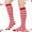 czb# Red185, variant on Wuxian Cute Socks Ladies Striped Knee High Stockings Calf Socks Christmas Socks Soft Cozy Breathable Lightweight Footwear,Blue,One Size