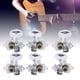 thumbnail image 4 of Teclas De Afinación De Guitarra, Clavijas De Afinación De Guitarra Prácticas Y Duraderas, 6 Piezas Plateadas Pequeñas Para Ukelele Para Guitarra, 4 of 7