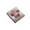 Pink, variant on Qholemyo Household Baby Eating Tableware Set Dinner Tray Infant Kindergarten Learning Dining Rice Tray Serving Tray