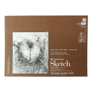Strathmore 300 Series Palette Paper Pad, Tape Bound, 9x12 Inches, 40 Sheets (41lb/67g) - Artist Paper for Adults and Students