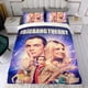 thumbnail image 4 of La Teoría del Big Bang Conjunto de sábanas temático, trío de piezas, cómodo y amigable con la piel, diseño único, regalo de decoración para el hogar para familiares, amigos y fans,173cm *218cm, 4 of 6