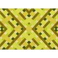 thumbnail image 1 of Ahgly Company Indoor Rectangle Patterned Banana Yellow Area Rugs, 2' x 4', 1 of 6
