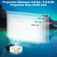 thumbnail image 5 of (Black) Mini Portable Projector, Mini Projector, Video Projector, 5 of 5