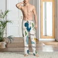 thumbnail image 2 of Naloa Childish Dinosaur Pajama Pants Men, PJ Bottoms, Sleep & Lounge Pants-Small, 2 of 6