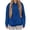 Blue, variant on Cat Pouch Hoodies Womens Pet Pouch Hoodies Oversized Kangaroo Pocket Sweatshirt Pets Holder Carriers Pullover Top Green,S