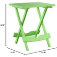 thumbnail image 2 of Adams Quik-fold Portable Side Table, Resin, Summer Green, 2 of 2