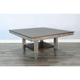thumbnail image 4 of Sunny Designs Wendy Square Two Tone Gray Dining Table, 4 of 4