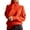 Red, variant on Telankuip Women's Oversized Turtleneck Pullover Sweaters Casual Loose Soft Warm Knitted Long Sleeve Pullover Sweaters Solid Color Chunky Knit Jumper Tops White XL