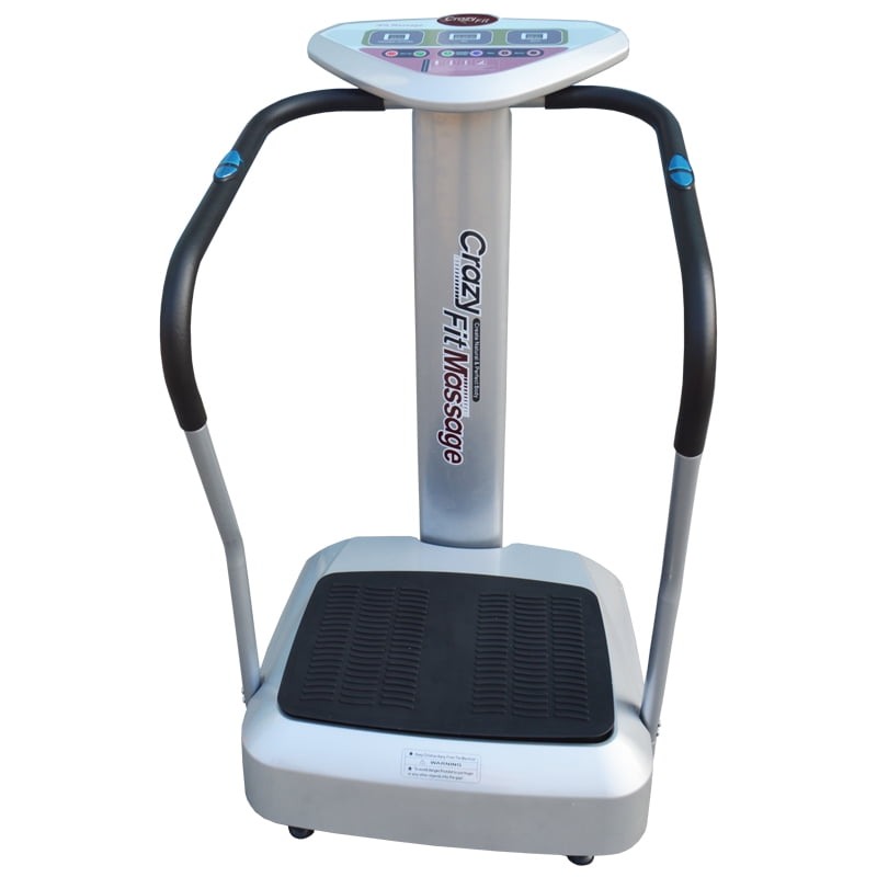 INTBUYING Crazy Fit Vibration Whole Body Fitness Power Massage Plate Exercise Machine Home Exercise Walmart