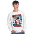 thumbnail image 5 of Cool Kanji Street Fighter Retro Ryu Sweatshirt for Men or Women Brisco Brands M, 5 of 6