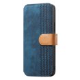 thumbnail image 2 of Compatible with Samsung Galaxy S21 Ultra Wallet Case with RFID Blocking Card Holder,With Wrist Strap Kickstand, PU Leather Flip Case with Magnetic Closure, Shockproof Interior Protective Cover,Blue, 2 of 10