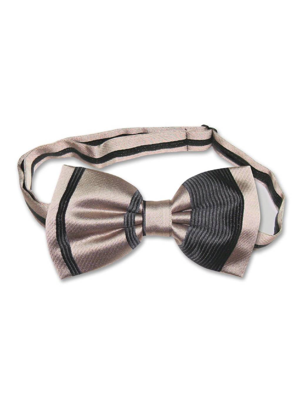 New Vesuvio Napoli Kid/'s Boy/'s Clip On Pre-tied Necktie size 14 Black Formal