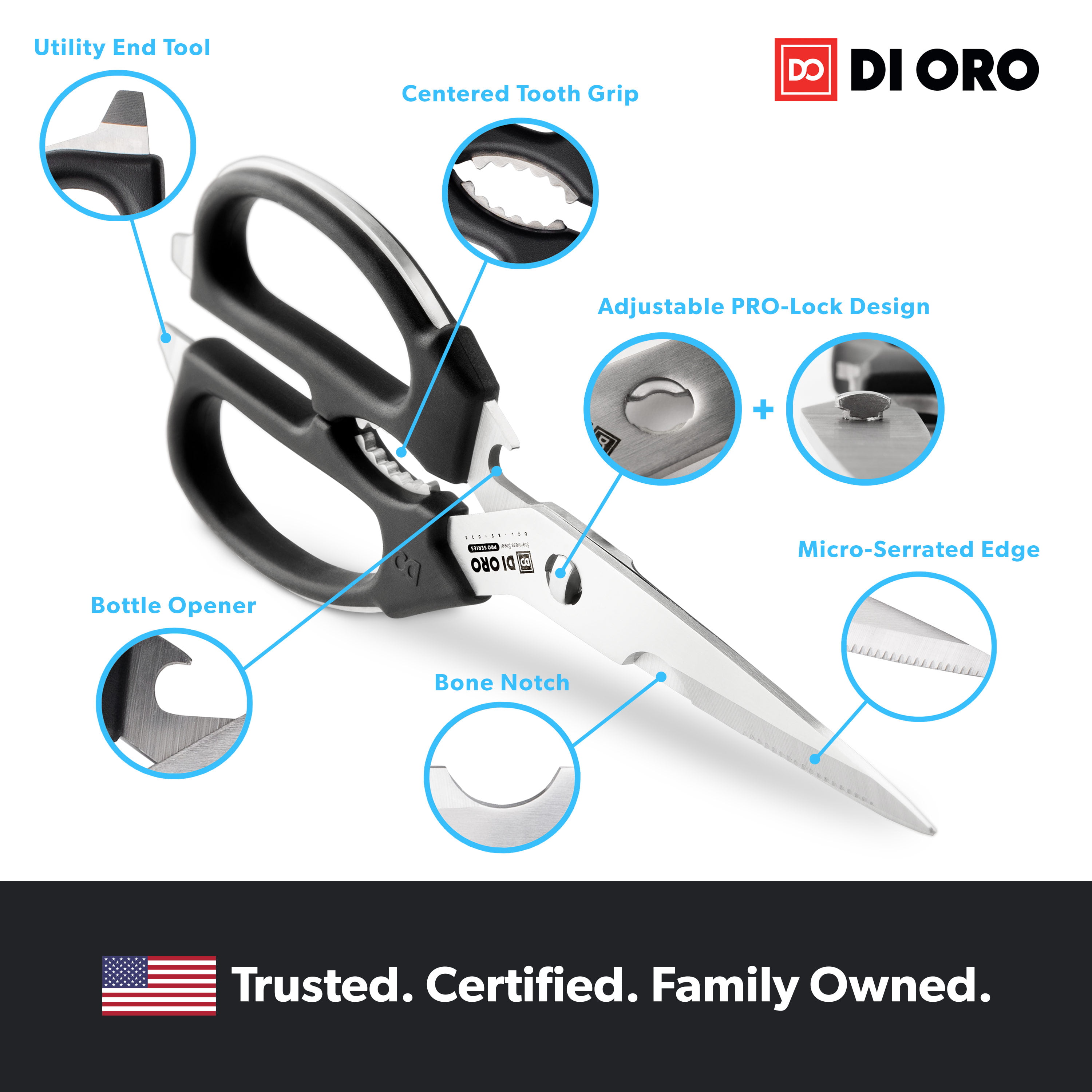 Danco Multi Purpose Stainless Steel Bait Cutting Shears Saltwater Scissors  NEW