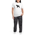 thumbnail image 5 of CafePress - Kerry Blue Terrier Women's Light Pajamas - Women's Short Sleeve Print T-Shirt and Pants Light Cotton Pajama Set, 5 of 7