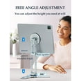 thumbnail image 4 of Magnetic Ipads Tripod Stand Universal for Ipads & Iphones 16-12 Series, Flexible 360 Degree Rotation, Portable Tablet Holder with 2-in-1 Handheld & Desktop Handheld Modes for Kitchens, Gyms, 4 of 9
