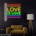 thumbnail image 4 of Glowneon Love Is Love Neon Sign, Pride Love Led Sign, Pride Flag Art, 4 of 5