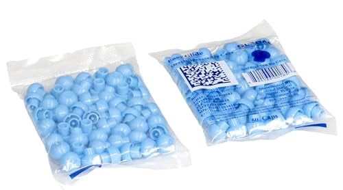 Easy Glide 3ml 3cc Oral Syringe Caps Included, 100 Count