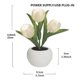 thumbnail image 5 of LED Tulip Night Light with Ceramic Fower Pot, LED Simulation Tulip Table Lamp Birthday Gift for for Women Mom, 5 of 5