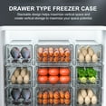 Troglfold Fridge Storage Case Refrigerator Organizer Drawer Stackable