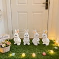 thumbnail image 6 of Lunxisen 36 Pcs Easter Bunny Figurines Cute Holiday Decor Spring Tabletop Centerpiece Farmhouse Ornament, 6 of 6