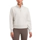 thumbnail image 1 of Sudadera CRZ YOGA SoftAura Half Zip para Mujer Milky White XS, 1 of 6