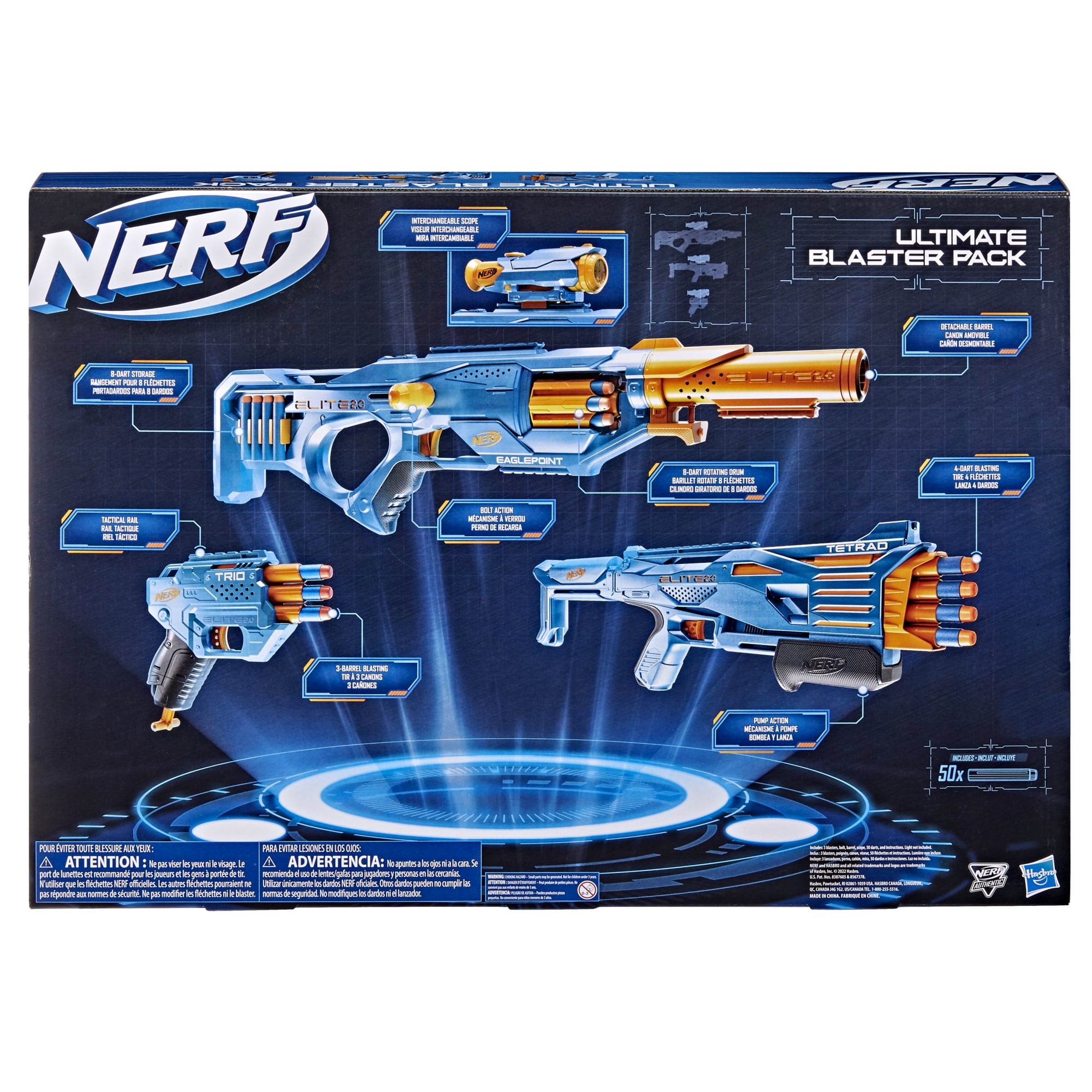 Nerf Elite 2.0 Blaster Pack - Preschool Classroom Play