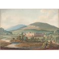 thumbnail image 3 of John William Upham 24x18 Black Modern Framed Museum Art Print Titled - View of an Estate, 3 of 5