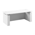 thumbnail image 1 of Stratus 72W Standing Desk with Modesty Panel in White - Engineered Wood, 1 of 8