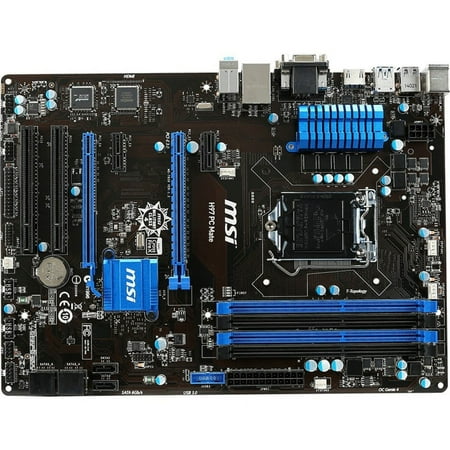 MSI H97 PC Mate Desktop Motherboard, Intel Chipset, Socket H3 LGA-1150, ATX