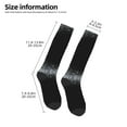 thumbnail image 5 of Daiia Sports Socks Silver Glitter1 Printed Novelty Crew Socks for Men Women Knee High Socks Cotton Socks Soft & Breathable Support Unisex Socks, 5 of 9