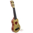 thumbnail image 5 of CIMAXIC Children Small Size Musical Instruments Imitated Ukulele Mini Guitar Playing Toy with Four Strings (44cm, Beige),17.32"X5.51"X2.36", 5 of 5