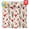 thumbnail image 1 of Juego de cama de 3 piezas VooDoo Love, 1 of 9