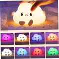 thumbnail image 5 of Cloud Children Night Light, Kids Table Lamp, Travel Night Light, Led Nursery Lamp, Touch Sensor Night Light, Rechargeable Colorful Night Light for Kids Room, Silicone LED Light, Changing Colors, 5 of 8