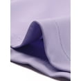 thumbnail image 5 of DARING DIVA Women's Short Sleeve Blazer Button Office Suit Jacket S Purple, 5 of 6
