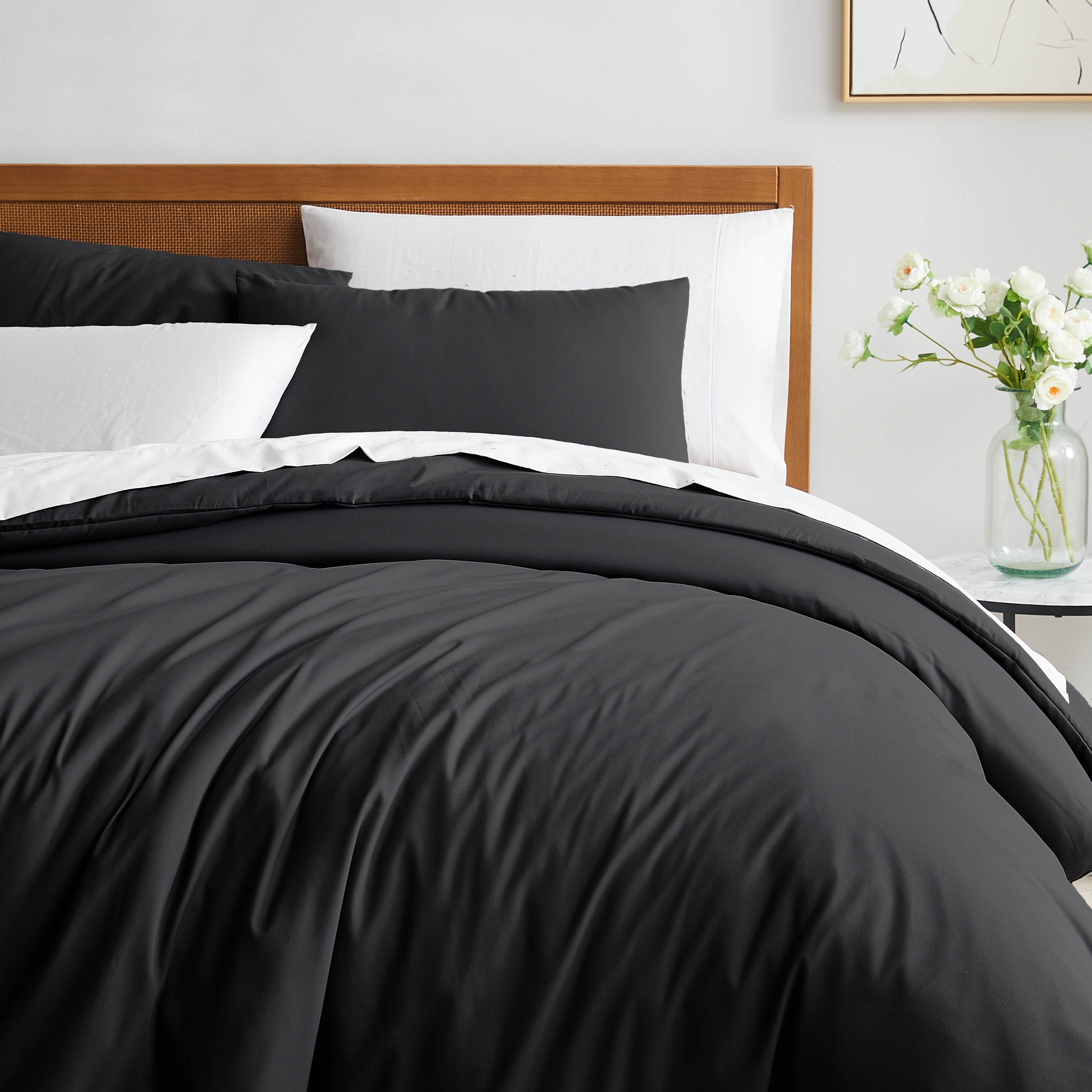Snug Oversized Microfiber 3-Piece Duvet Cover Set by Southshore Fine Linens