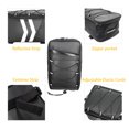 thumbnail image 3 of Scienceny Bolsa de asiento negra reflectante y de alto rendimiento para ciclistas, bolsa de ciclismo para bicicleta, bolsa para maletero, Accesorios para motos, 3 of 6