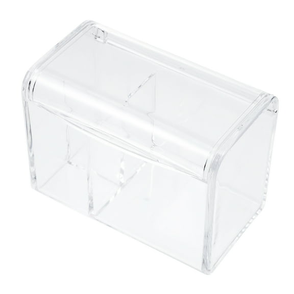 KAJNBN Makeup Organizer with Lid 1Pack Portable Vanity Containers for Women