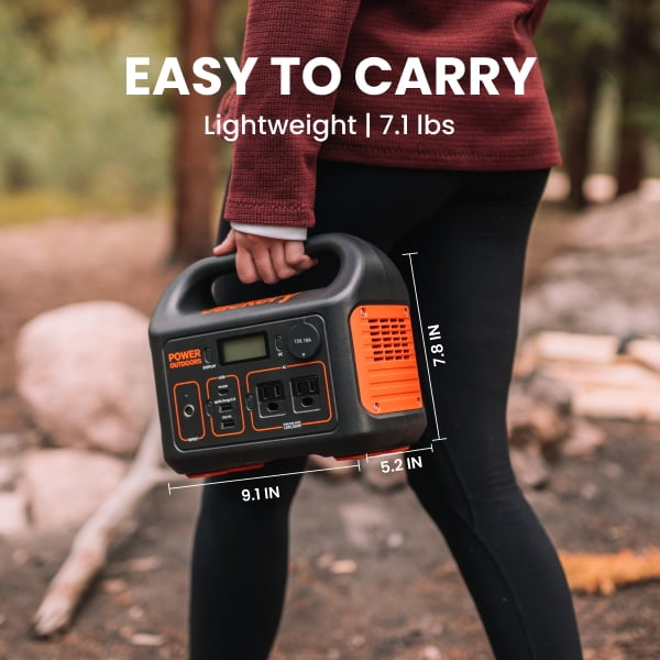 Restored Jackery Explorer 300 Portable Power Station, 293Wh (Refurbished)