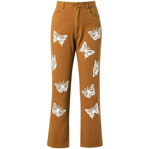 Gellmall Legging Aspect Jean Pour Femme - Taille Haute