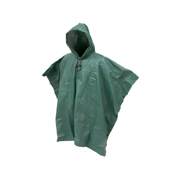 Frogg Toggs Ultra-Lite² Poncho Dark Green One Size Fits Most