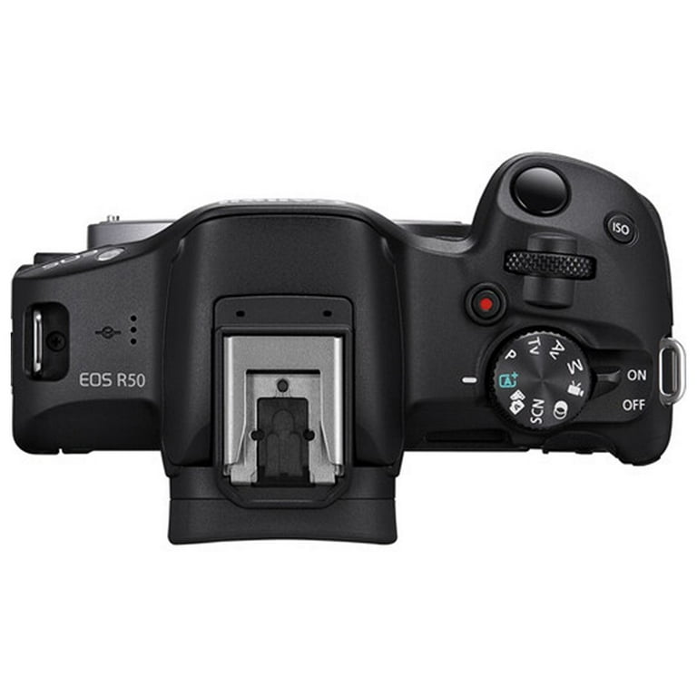 Canon EOS R50 Mirrorless Camera with RF-S 18-45mm Lens + 2 Canon EOS R50 Mirrorless Camera with RF-S 18-45mm Lens + 2