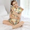 thumbnail image 5 of Easygdp 70s Hippie Style Pillowcase 20×30 inches, Throw Pillowcase with Invisible Zipper for Bedroom, Sofa, Office, 5 of 8