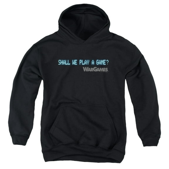 Wargames - Shall We - Youth Hooded Sweatshirt - Small