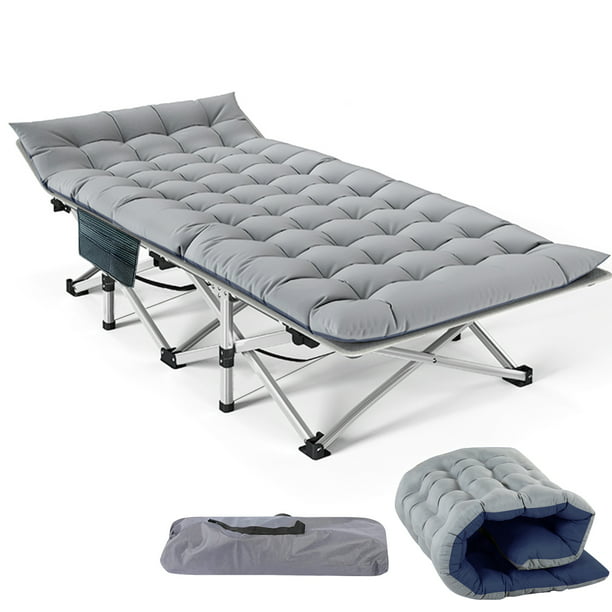 FICISOG Folding Camping Cots for Adults 880lbs Double Layer Oxford ...