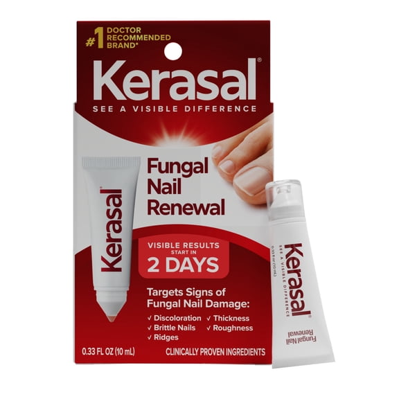 Kerasal Nail Fungus Extra Strength | Restorative Nail Repair for Damaged Nails, 0.33 fl oz