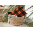 thumbnail image 6 of 20" x 14" Simply Daisy Buffalo Plaid Polyester Indoor/Outdoor Pillow, Harvest Orange Qty 1, 6 of 6