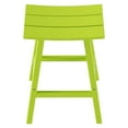 thumbnail image 5 of GARDEN 29" Inches Adirondack Plastic Outdoor Bar Stools for Patio, Lime, 5 of 6